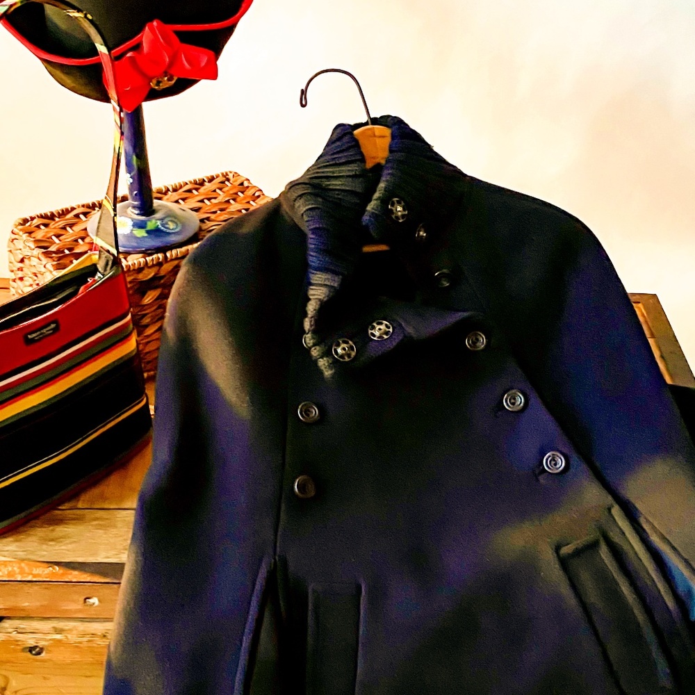Navy Blue Cape